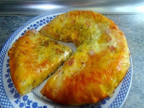 PIZZA CASERA SIN HORNO