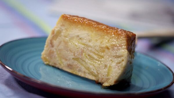 PUDIN DE PAN Y MANZANA