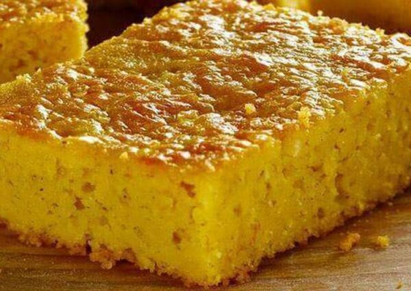 Pan de elote en licuadora