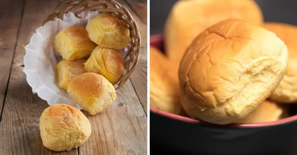 Pancitos de leche con solo 3 ingredientes