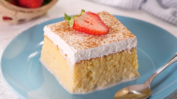Pastel de tres leches, Receta Fácil!