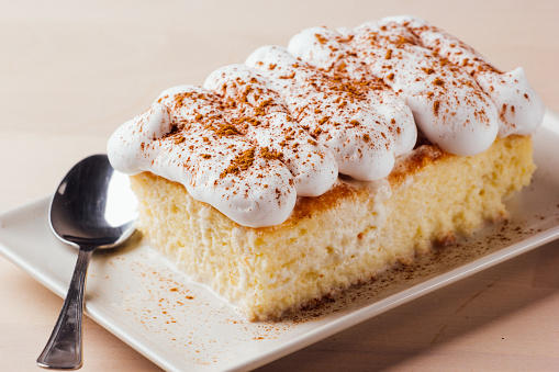 Pastel de tres leches mexicano