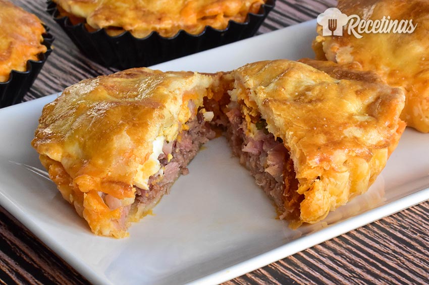 Pasteles de carne.