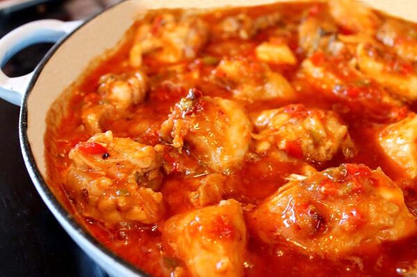 Pollo al chilindrón