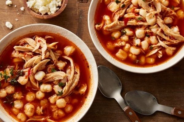 receta de pozole rojo