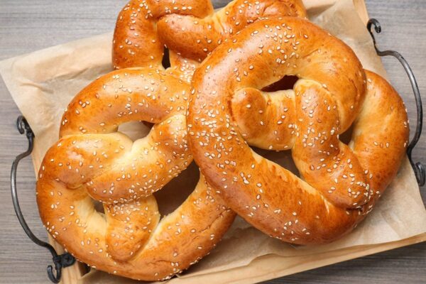 Pretzels caseros