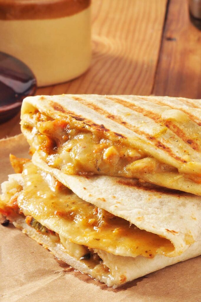 - Recetas de Cocina Quesadillas de pollo y aguacate