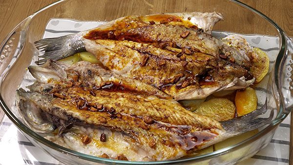 LUBINA A LA DONOSTIARRA