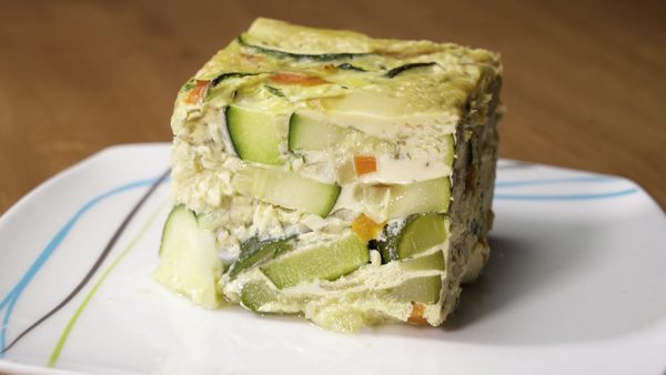 PASTEL DE CALABACIN AL HORNO