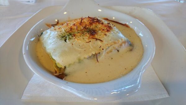 LASAÑA DE VERDURAS Y ATUN