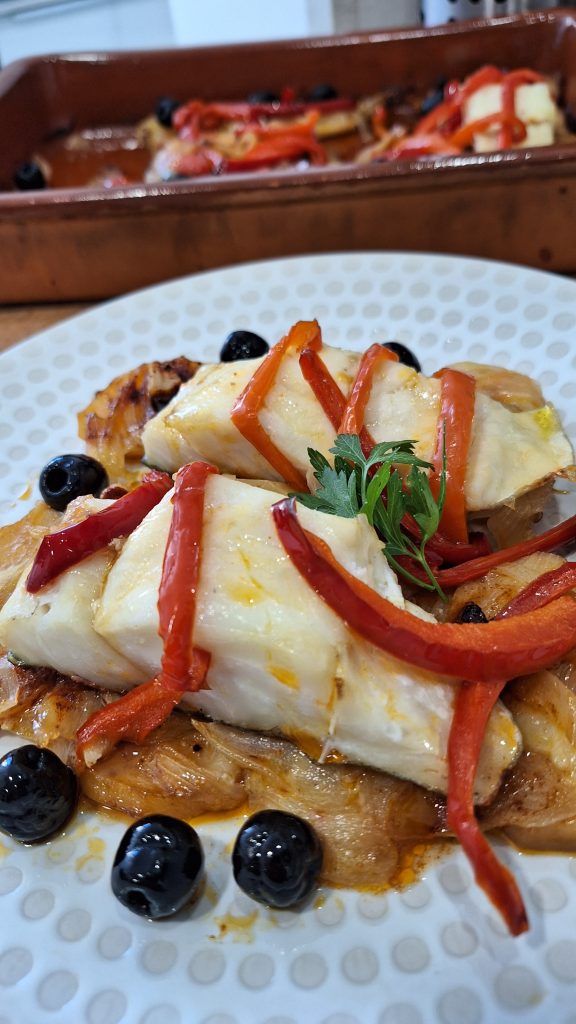 bacalao al horno vertical