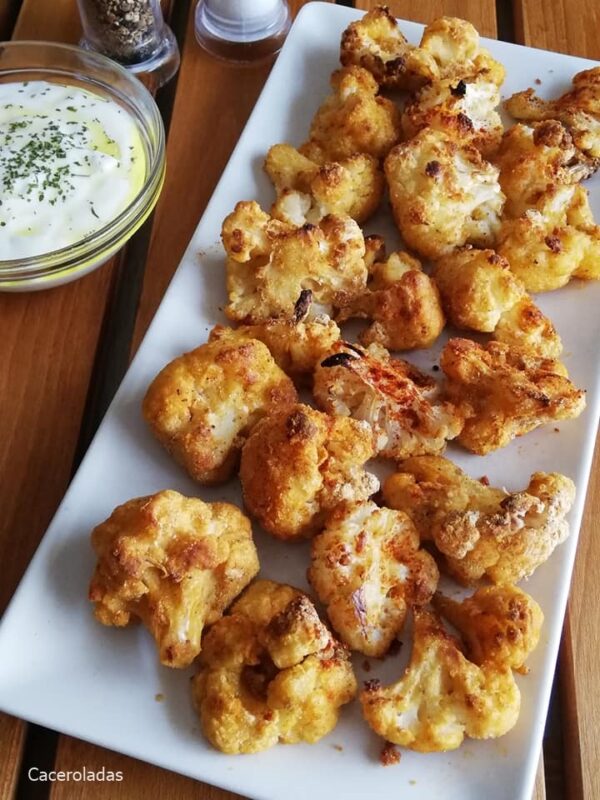 Receta saludable de coliflor al horno
