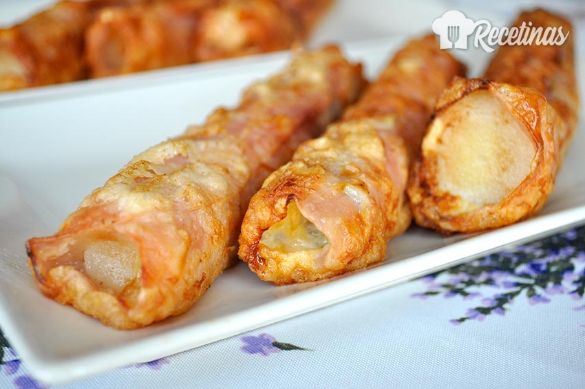 Receta de rollitos de puerros