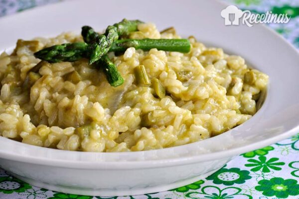 Risotto de espárragos
