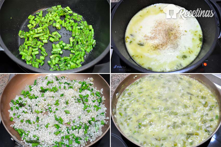 - Recetas de Cocina Receta de risotto con espárragos