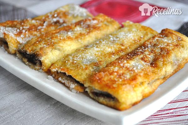 Rollitos de chocolate