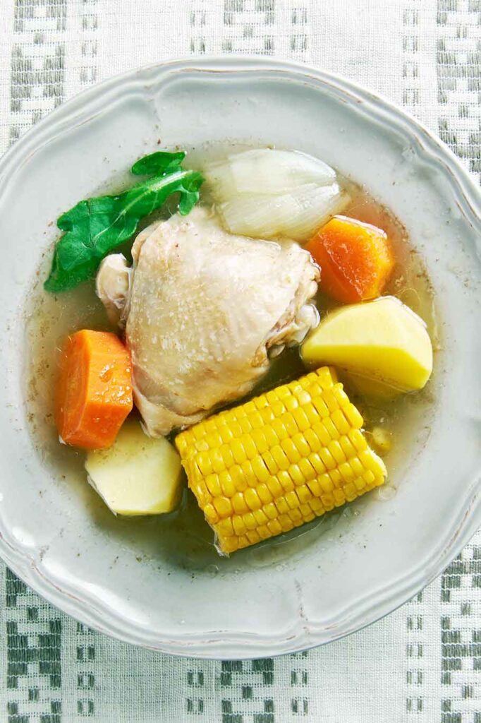 Plato de sancocho