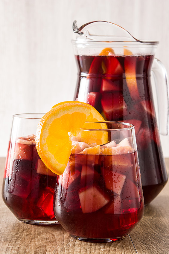 Presentación de la sangría