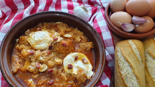 Sopa de ajo en colorao en 5 MINUTOS