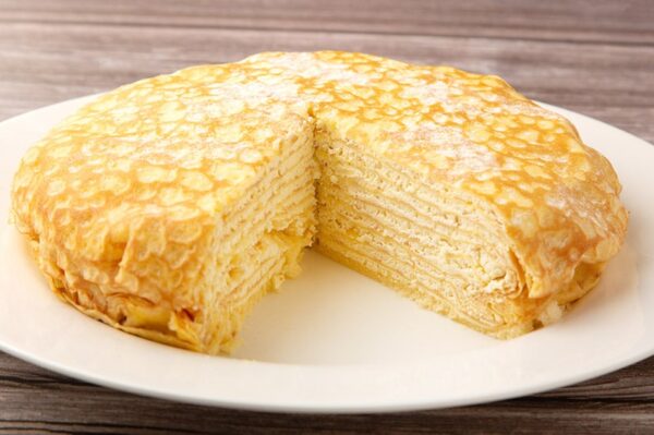 Tarta Mille crepês