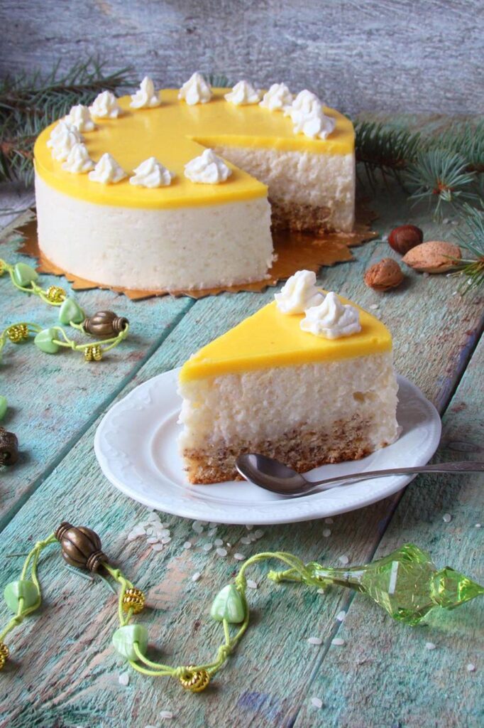 Tarta de piña