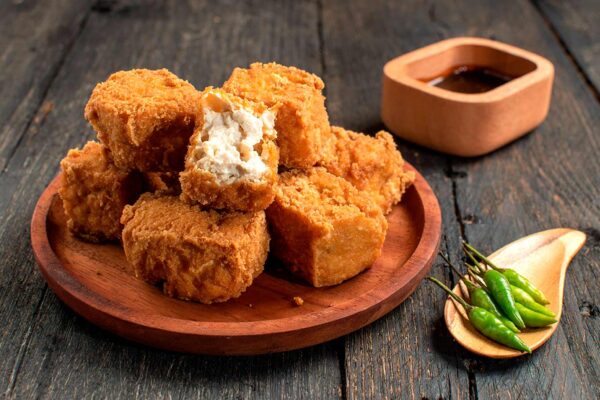 Tofu frito