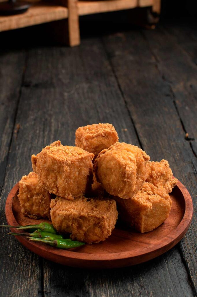 Tofu frito