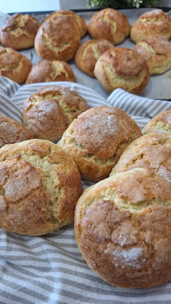 Tortas de naranja murcianas