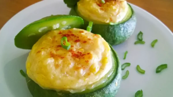 Zapallitos rellenos con crema de choclo: una receta fácil, barata y saludable