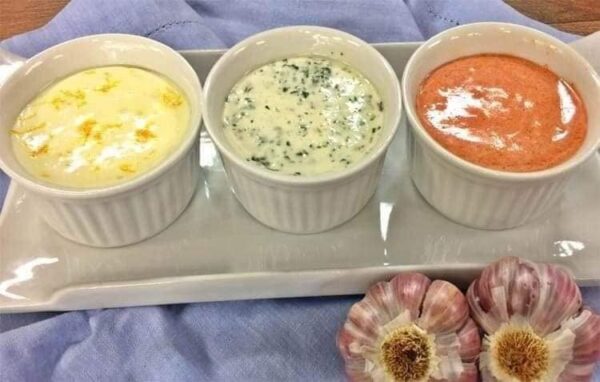 3 options de sauce à l&rsquo;ail BBQ