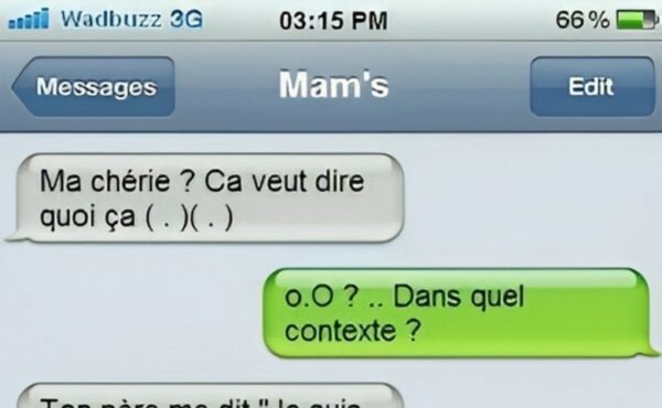 Ah il est gentil! Je pourrais répondre quoi moi comme signe ?