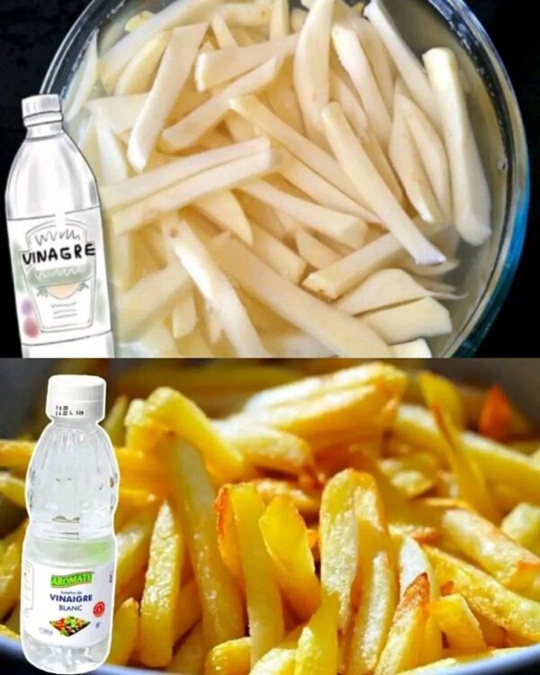 Astuce pour Obtenir des Frites bien Croustillantes