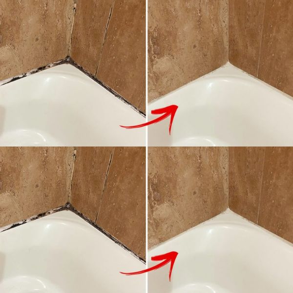 Astuce pour éliminer efficacement la moisissure du silicone de la salle de bain