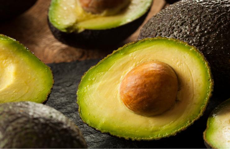 avocat coupé en deux