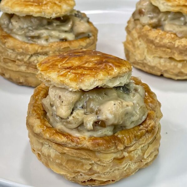 BOUCHÉES À LA REINE AU POULET
