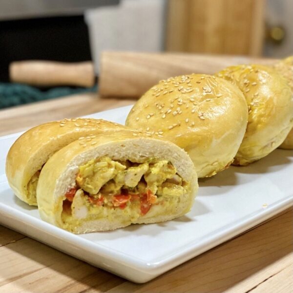 BUNS AU POULET CURRY