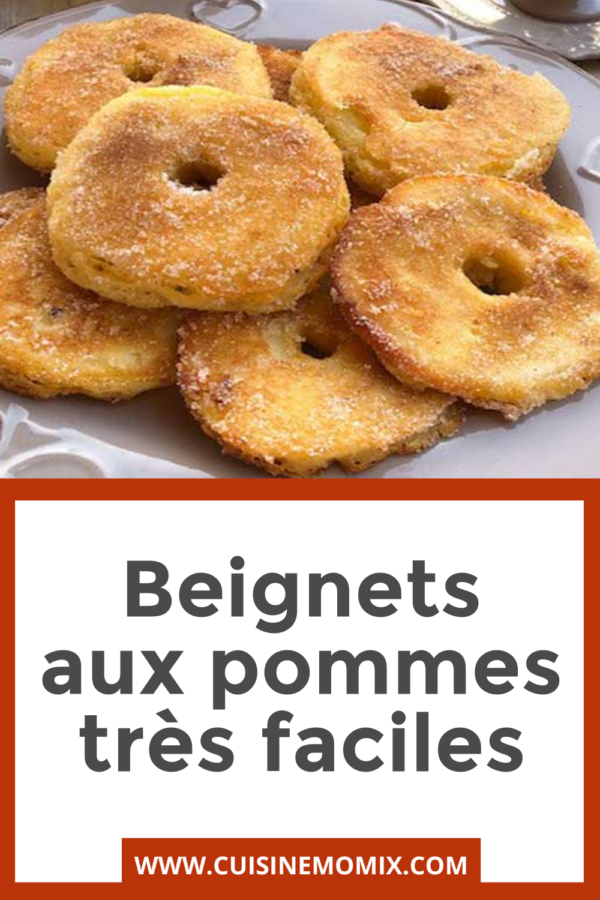 Beignets aux pommes très faciles