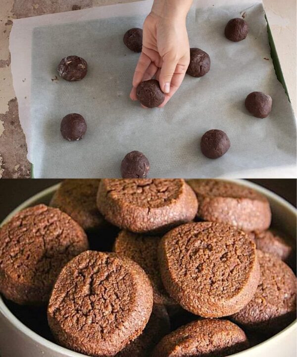 Biscuits au chocolat fourrés à la crème de noisettes : épais et moelleux, riches en chocolat !