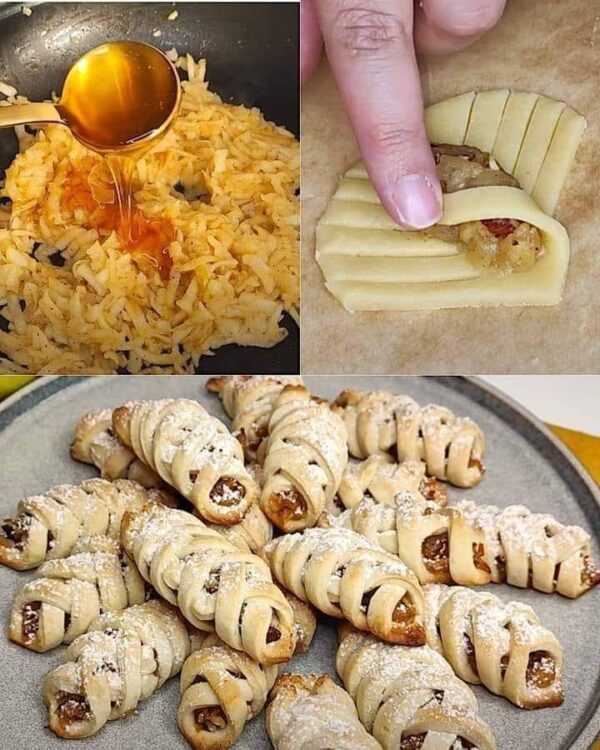 Biscuits aux Pommes et Noisettes
