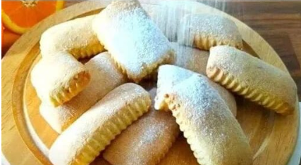 Biscuits à l’orange sans beurre Ingrédients :