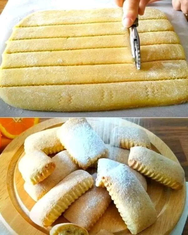 Biscuits à l’orange sans beurre Ingrédients