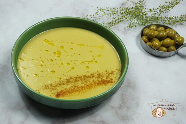 Bissara, soupe de pois cassés