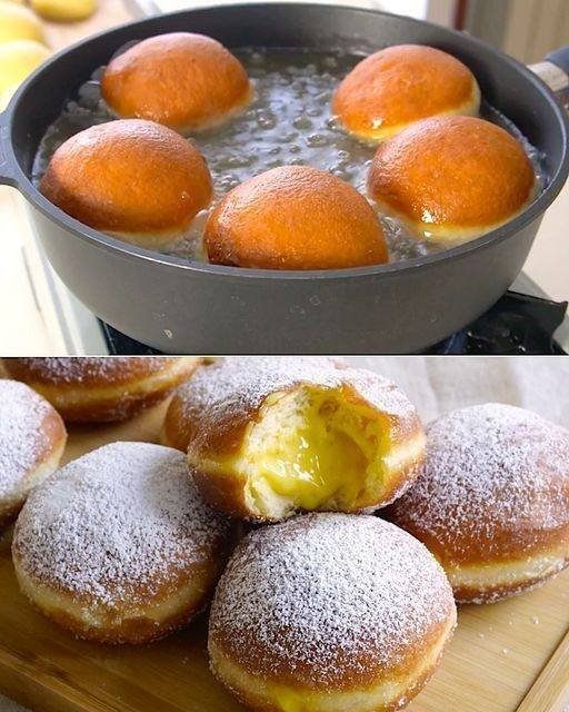 Bombes frites crémeuses : vous allez tomber  de ce dessert étonnant