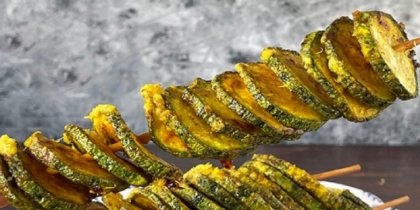 Brochettes de spirales de courgettes : Un délicieux plat!