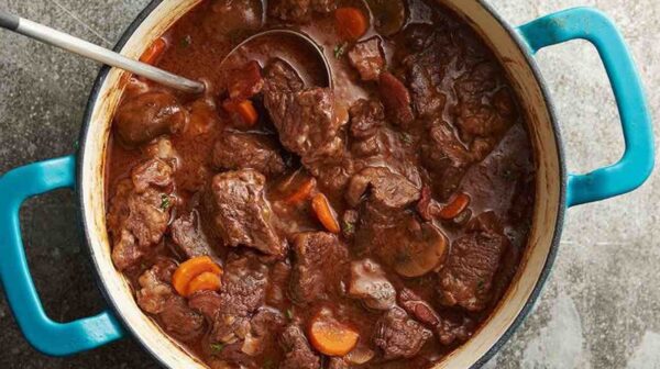 Bœuf Bourguignon à la Cyril Lignac