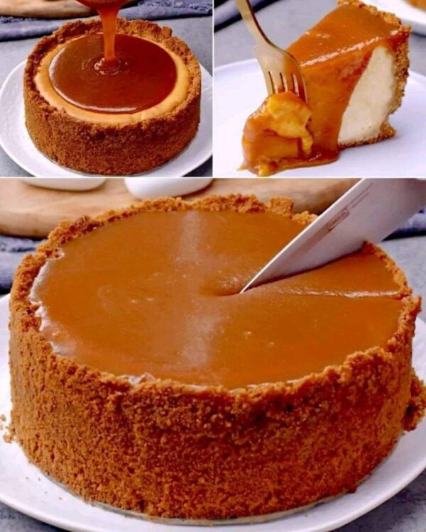 CHEESECAKE AU BEURRE ET AU CARAMEL : CRÉMEUX ET IRRÉSISTIBLE !