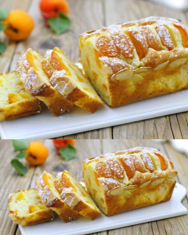 Cake au yaourt aux abricots, ultra moelleux