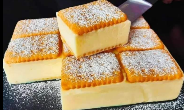 Carrés crémeux aux biscuits : vous allez adorer cette recette