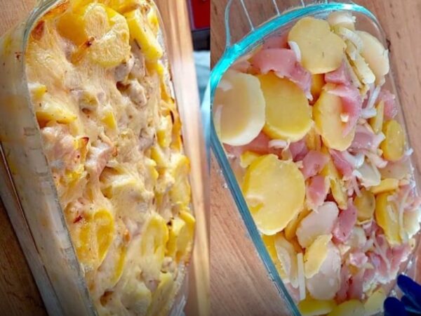 Casserole de Pommes de Terre et Poulet : le Repas Crémeux et Gourmand