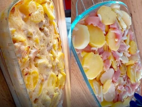 Casserole de Pommes de Terre et Poulet : le Repas Crémeux et Gourmand